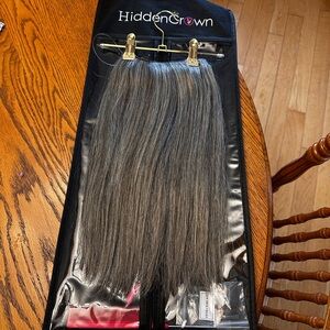 Gray Hidden Crown brand halo and crown topper